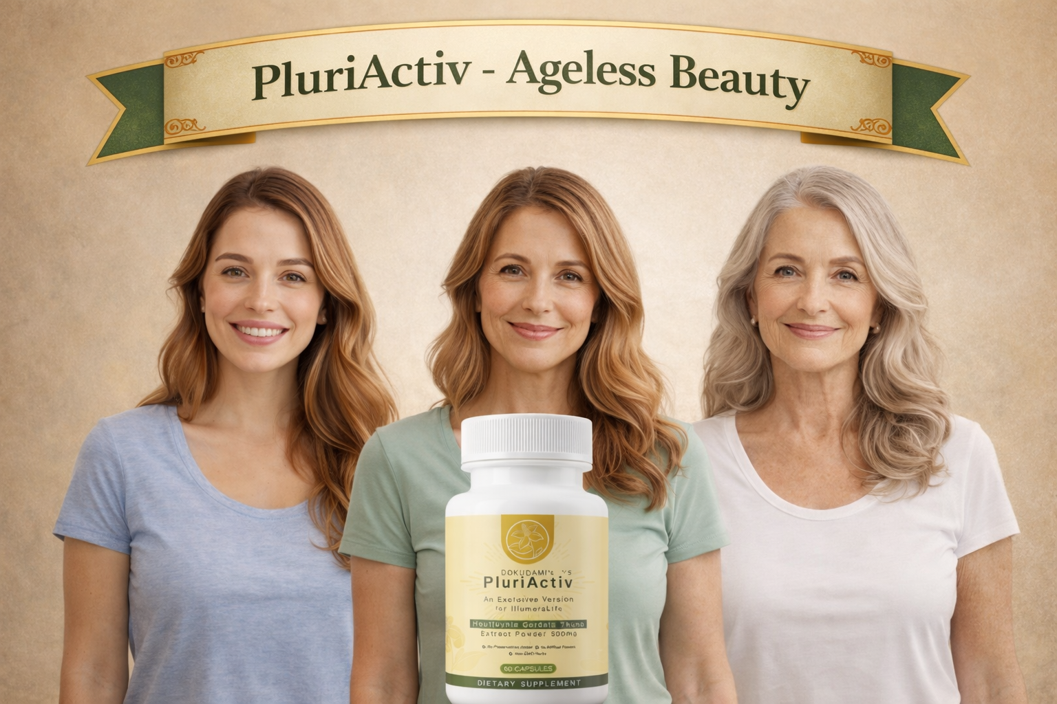 Healthy couple enjoying breakfast with PluriActiv